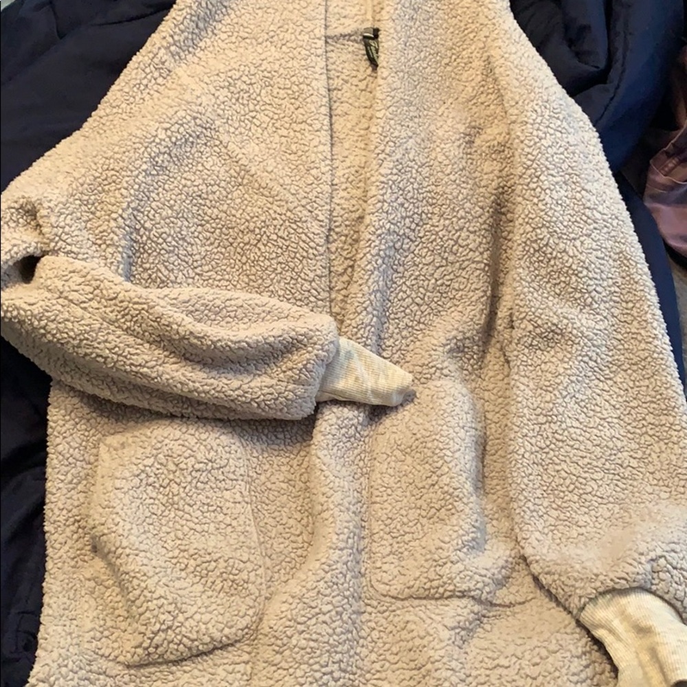 😈Sherpa cardigan
